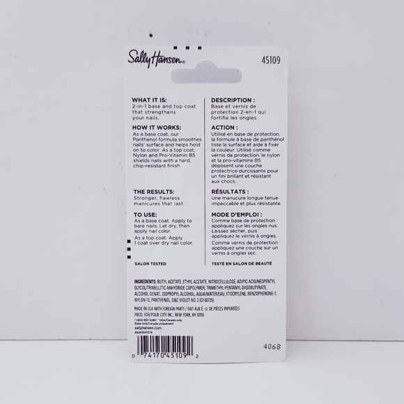 ⭐4/$15 Sally Hansen Double Duty Base & Top Coat - Picture 2 of 6